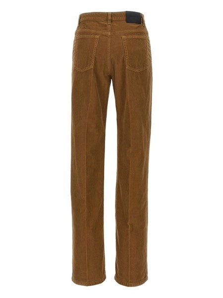 Pantaloni "Clyde" in velluto