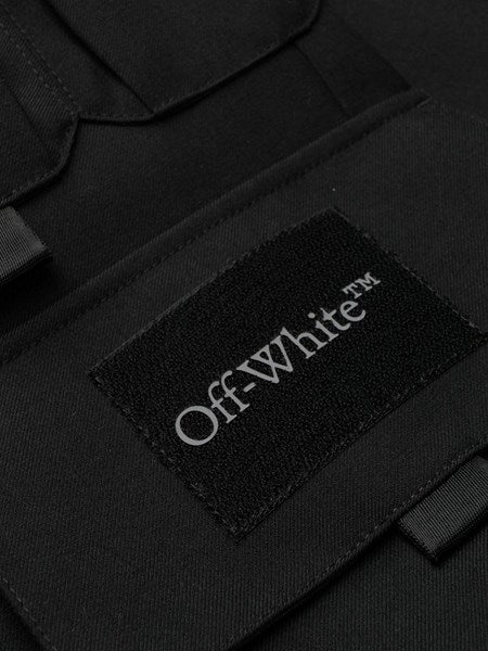 Pantalone cargo nero