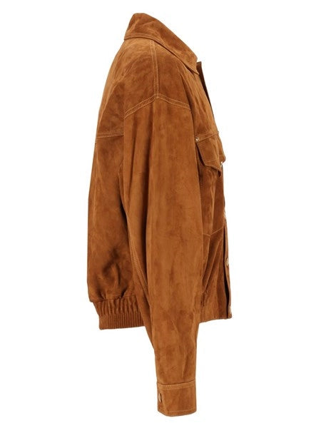 Blouson in camoscio