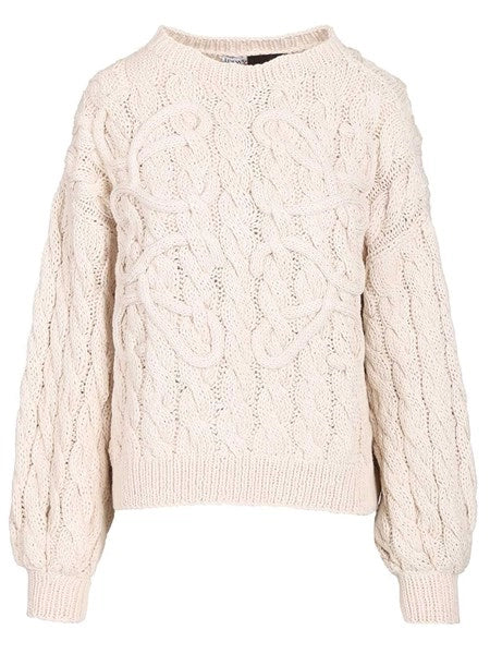 Maglia Anagram in misto lana e cotone