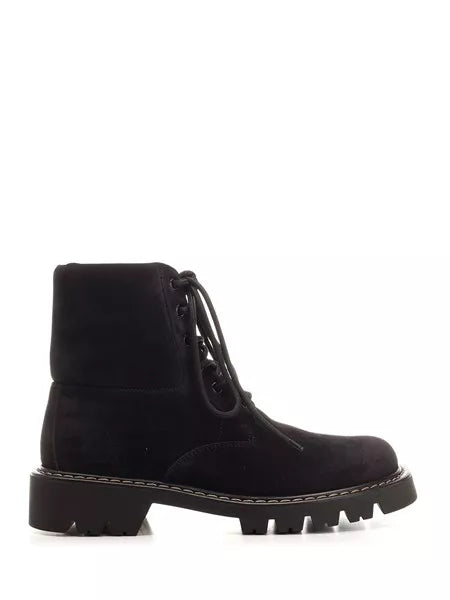 Stivaletto Sierra combat boot in pelle scamosciata