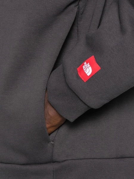 Felpa con cappuccio red box