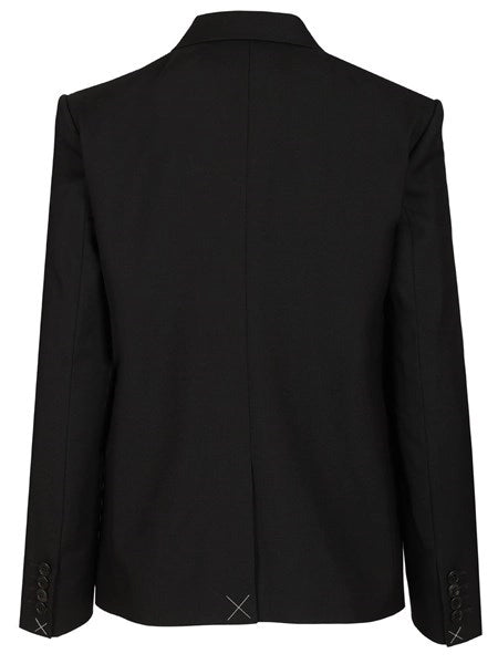 giacca sartoriale in gabardine di lana