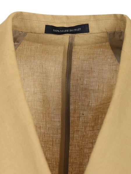 Blazer doppiopetto in lino