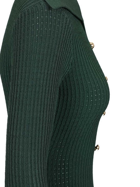 Abito midi in maglia