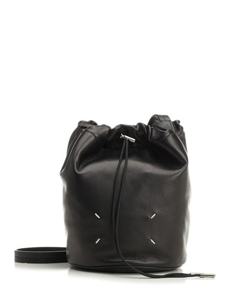 Borsa pouch con coulisse