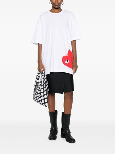 T-shirt oversized play logo