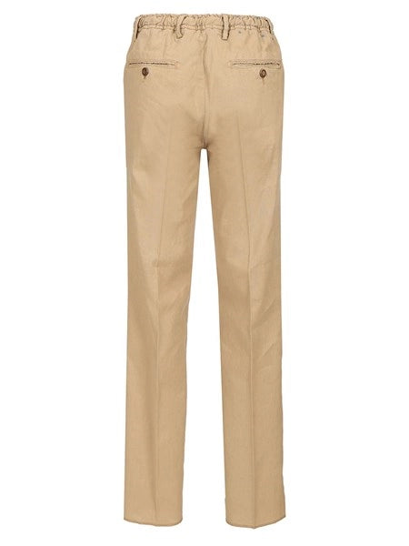 Pantalone in lino con coulisse