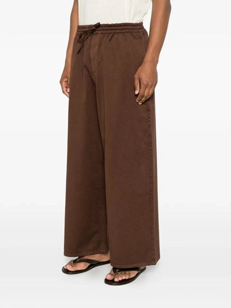 Pantaloni con coulisse in cotone