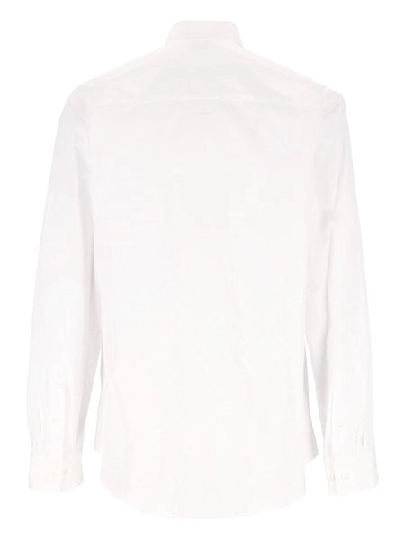 camicia in popeline con cravatta
