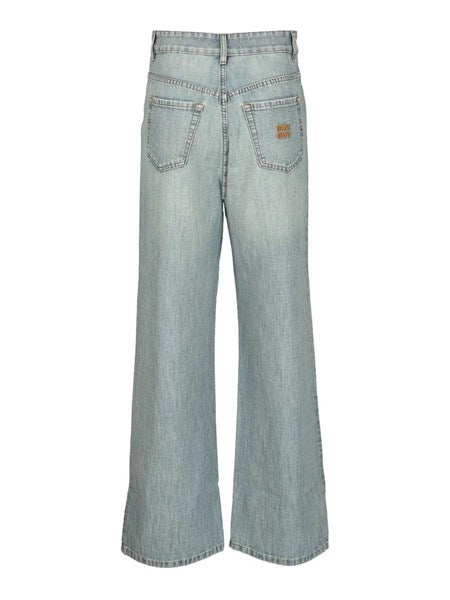 Pantaloni in denim chambray