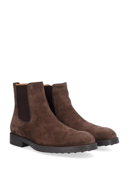 Stivaletto Chelsea in Pelle Scamosciata