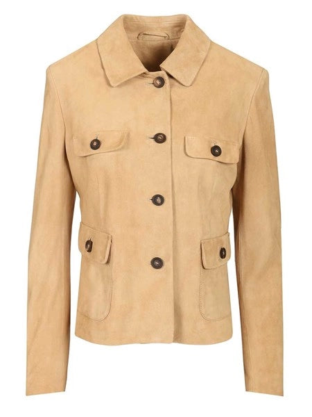 Blazer in suede