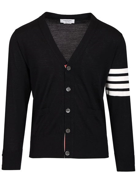 Cardigan classico con scollo a V
