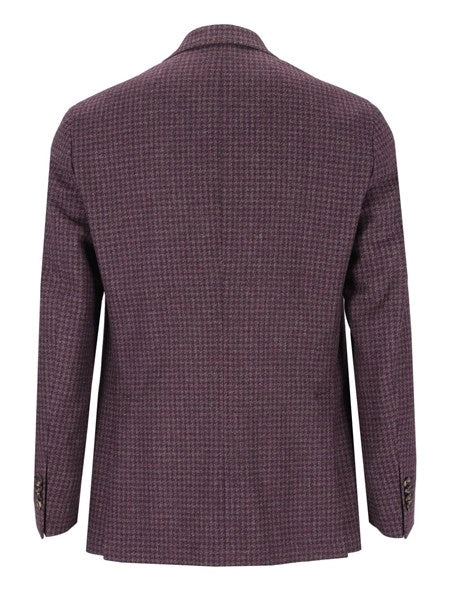 Blazer pied de poule sfoderato