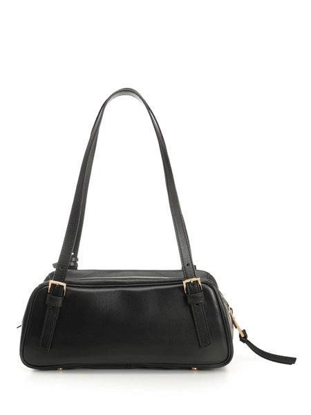 Versace Tag borsa bowling in nappa
