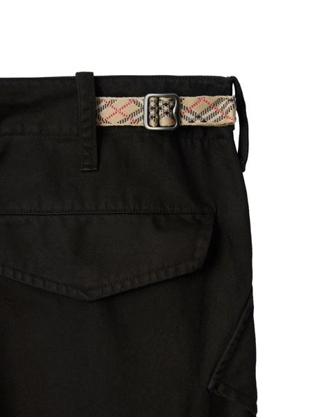 Pantaloni cargo in cotone