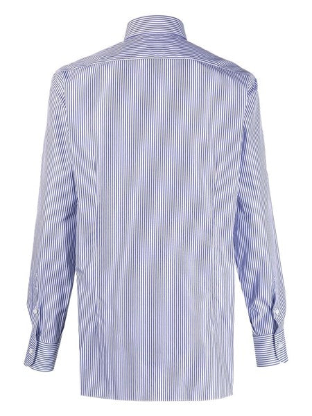 Camicia a mini righe