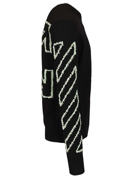 Maglione con ricamo Arrow