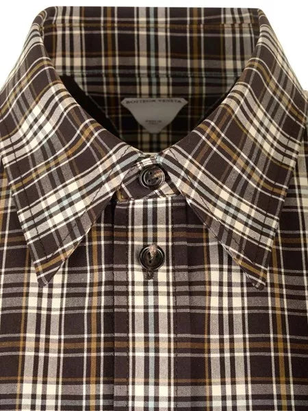 Camicia in cotone compatto
