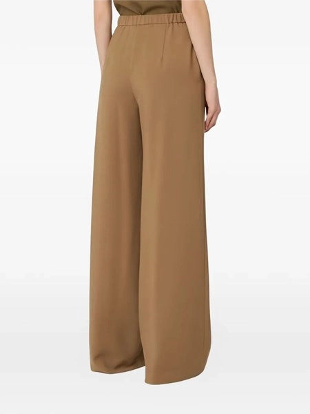 Pantalone jogging in tela di lana