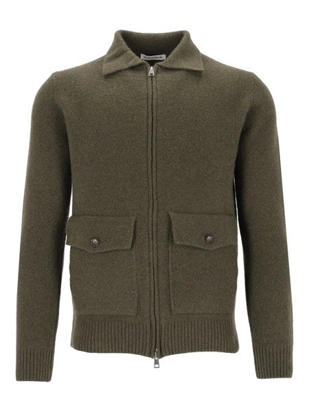 Cardigan con zip