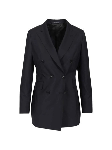 Blazer doppiopetto in lana