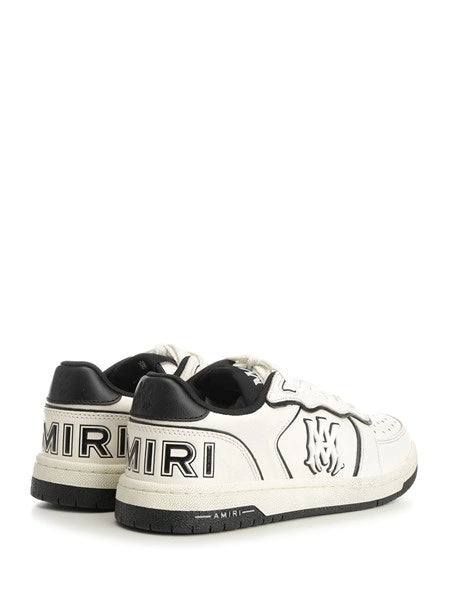 Sneakers Newport in pelle bianca
