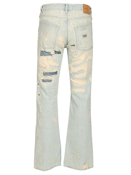 Jeans con effetto riparato - 2010M