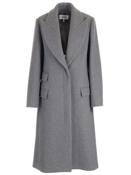 Cappotto lungo lana e cashmere