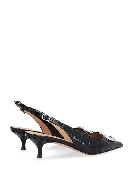 Slingback Maxi Gancini