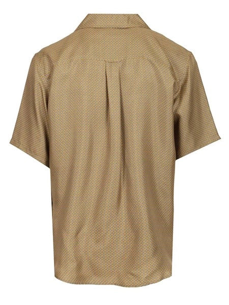 Camicia in raso di seta