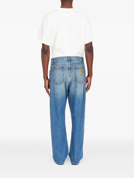 Jeans a gamba dritta