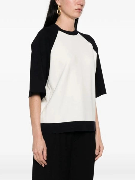 Maglia boxy in viscosa stretch