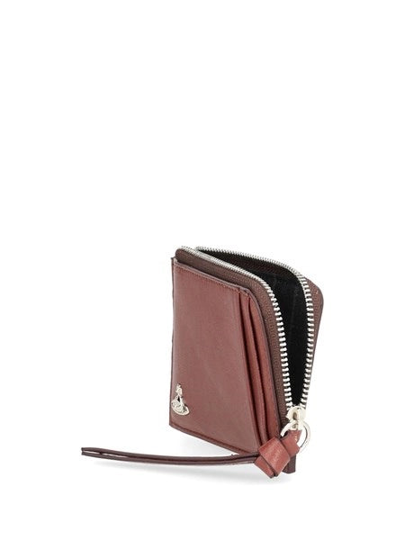 Porta carte con zip