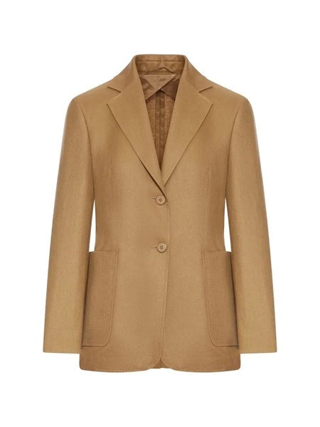 Blazer monopetto in lino