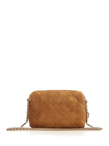 Borsa a tracolla Fleming in Suede