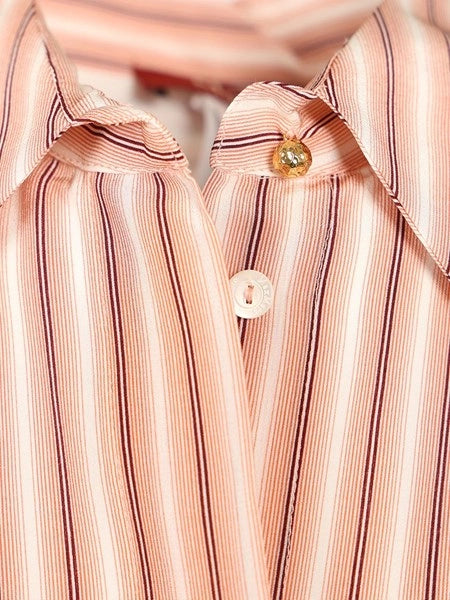 Camicia in seta stampata