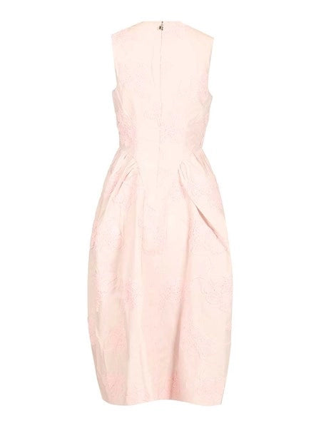 Vestito midi a fiori