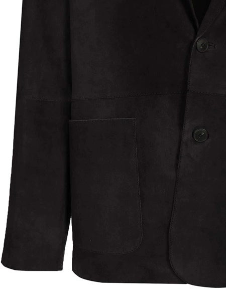 Blazer in suede