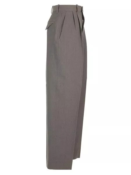 Pantaloni in lana leggera