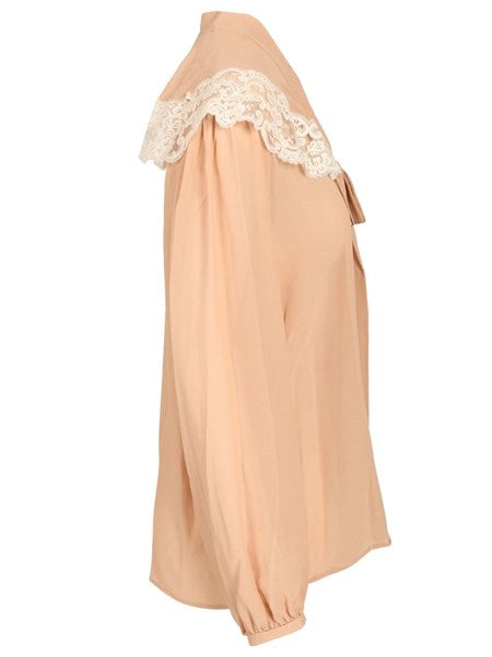 Camicia con laccetti
