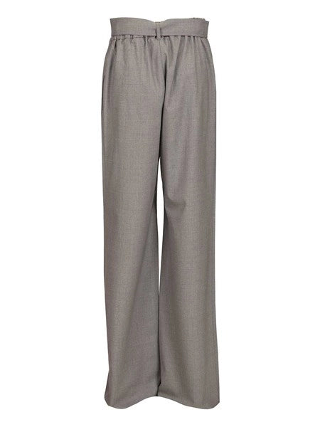 Pantaloni ampi in lana "Salpa"