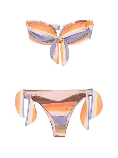 Bikini con sciarpa annodata Solstice