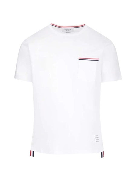 T-shirt "RWB Stripe" bianca