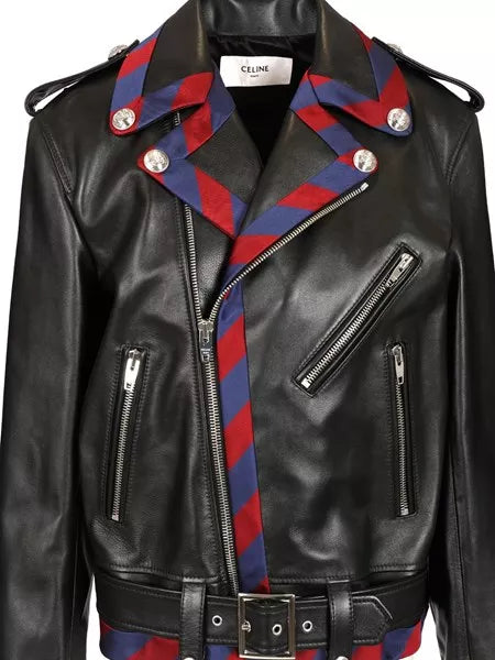 BIKER GALON CLUB LEATHER