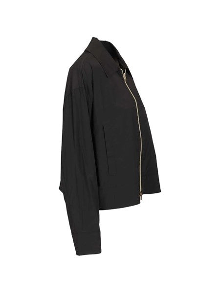 Giacca corta in nylon stretch