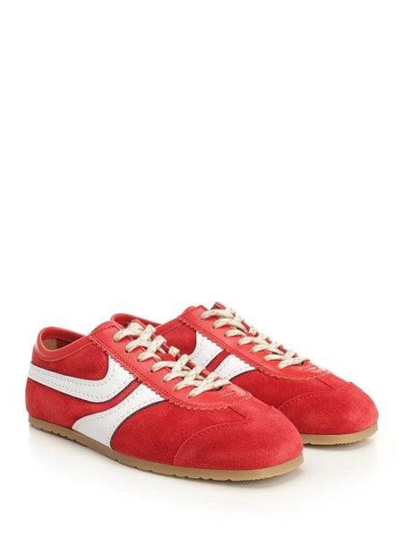 Sneakers in pelle e suede