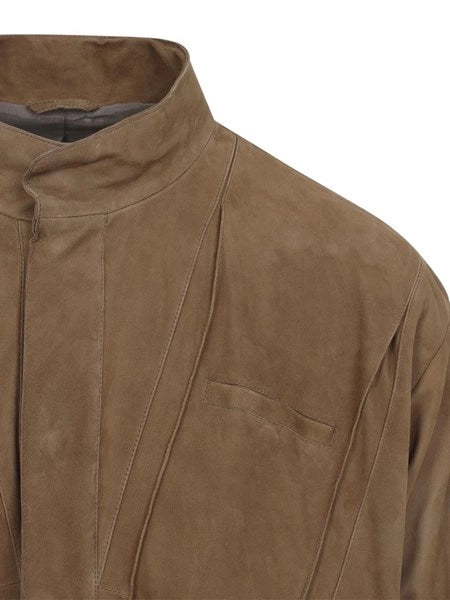 Giacca in suede