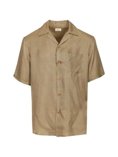 Camicia in raso di seta